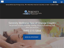 Tablet Screenshot of massagetherapistcostamesa.com